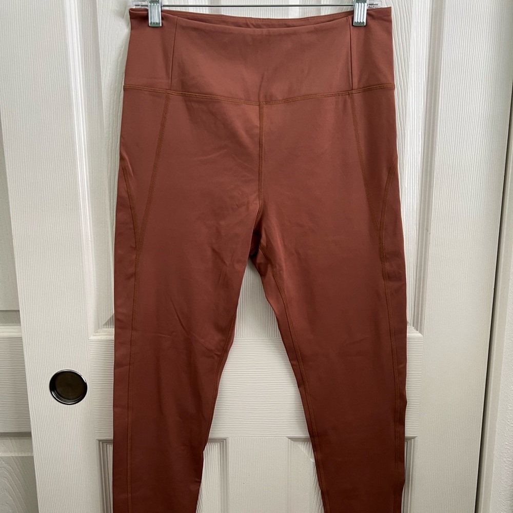 Girlfriend Collective Brown Leggings